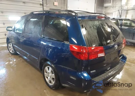 2005 Toyota Sienna Le из США, поврежденный, VIN 5TDZA23C25S320656